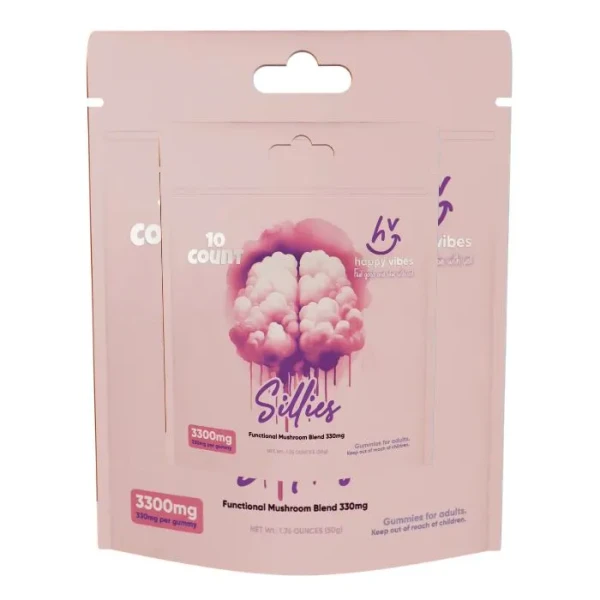 Happy Vibes Sillies Amanita Muscaria Gummies