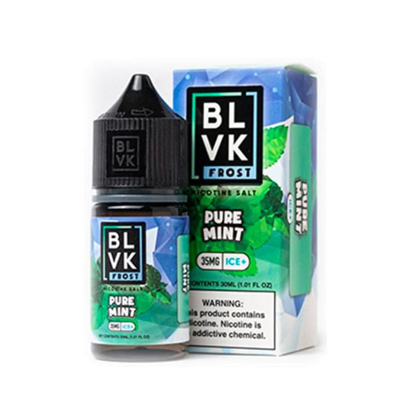 Pure Mint Nicotine Salt by BLVK Frost
