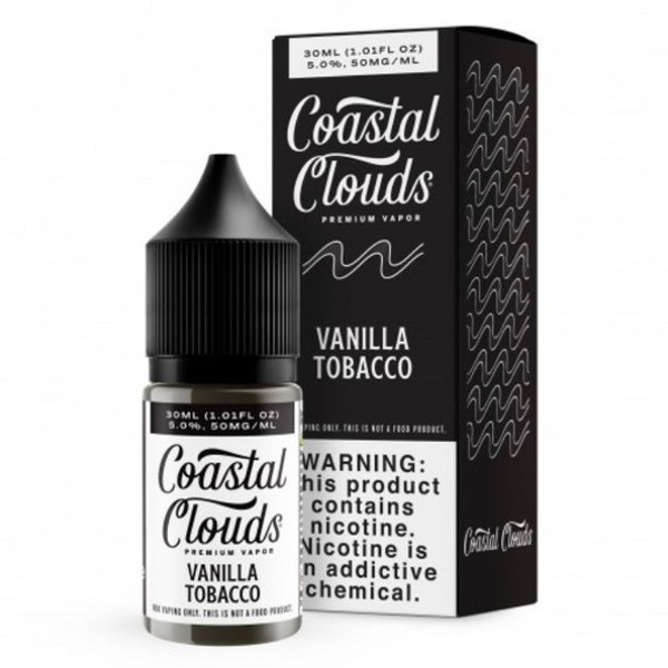 Vanilla Tobacco Nicotine Salt by Coastal Clouds.