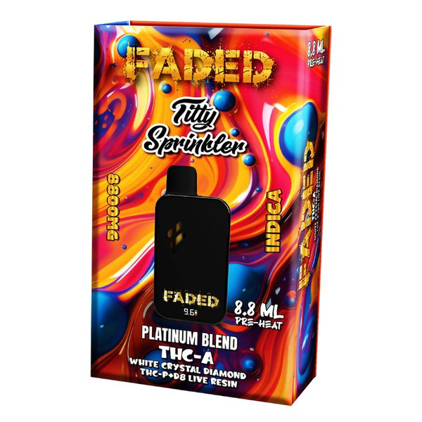 Titty Sprinkler by Faded Vapes Platinum Blend