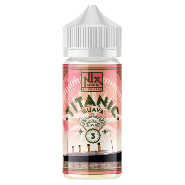 Titanic Guava Nixamide Liquid by NIX Liquids.