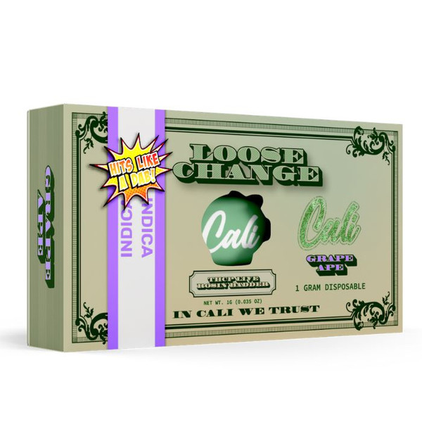 Cali Extrax Loose Change Disposable Vape 1G.