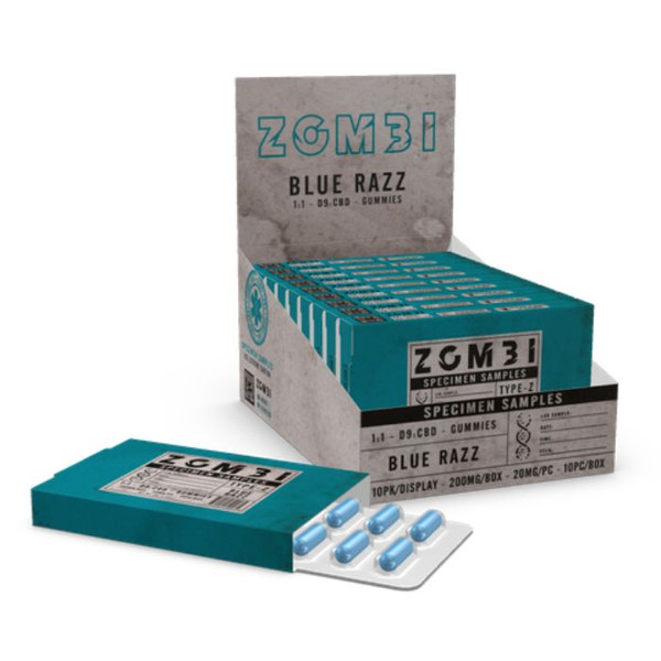 Zombi Blister Delta 9 - CBD Gummies.