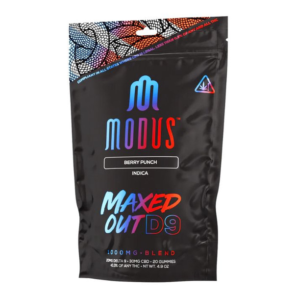 Modus Maxed Out Delta 9 Gummies.