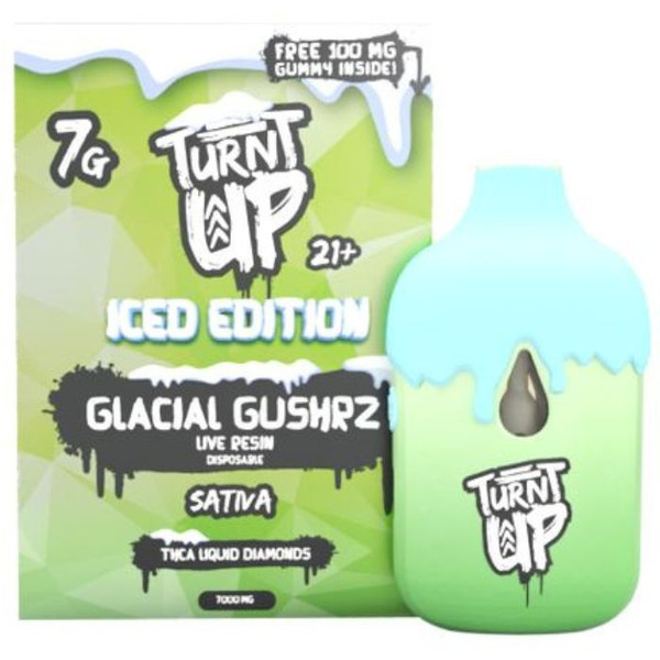 Turnt Up Iced Edition THC-A Vape 7G