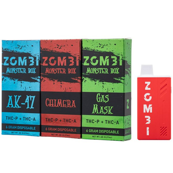 Zombi Monster Box THC-A Disposable Vape 6G