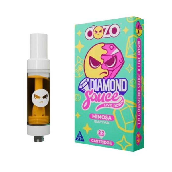 Dozo Liquid Diamonds Live Rosin Cart 2.2G