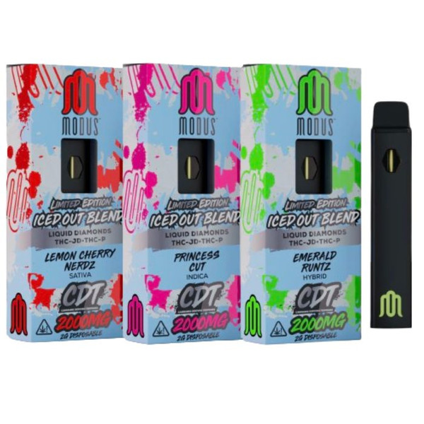 Modus Iced Out Slim Limited Edition Blend Disposable Vape 2G