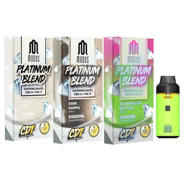 Modus Platinum Blend Disposable Vape 3G Modus Platinum Blend Disposable Vape 3G