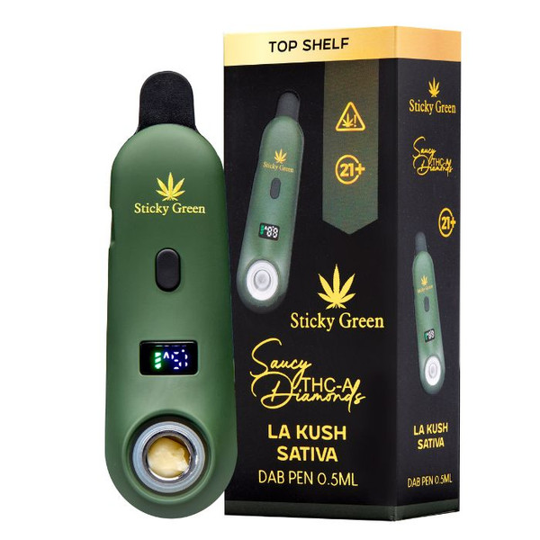 Sticky Green THCA Disposable 0.5G Sticky Green THCA Disposable 0.5G