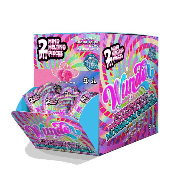 Wunder Gravity Feeders High Potency Entheogenic + Blue Lotus Mushroom gummies Wunder Gravity Feeders High Potency Entheogenic + Blue Lotus Mushroom gummies