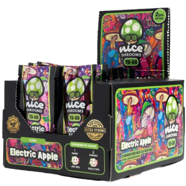 Nice Shrooms Gummies C3PO To-Go 2 Pieces Electric Apple Nice Shrooms Gummies C3PO To-Go 2 Pieces Electric Apple