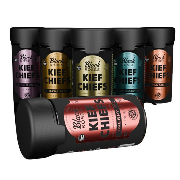 Black Roses THC-A Kief Chiefs Pre Rolls Black Roses THC-A Kief Chiefs Pre Rolls