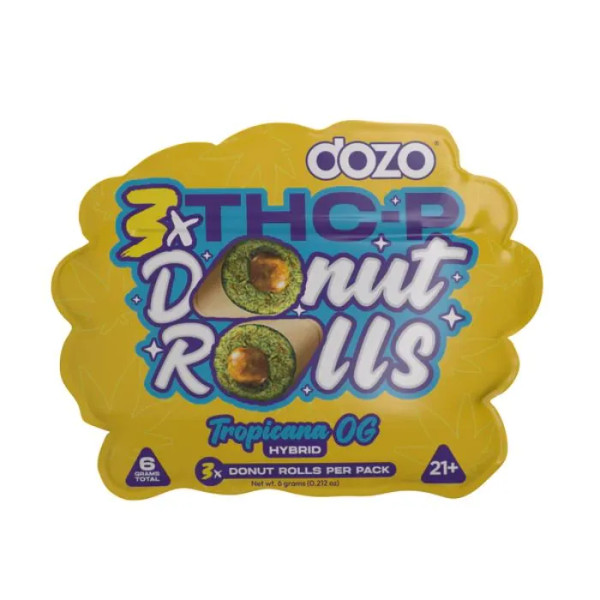Tropicana OG by DOZO Donut Rolls THCA Pre Rolls 4.2G Tropicana OG by DOZO Donut Rolls THCA Pre Rolls 4.2G