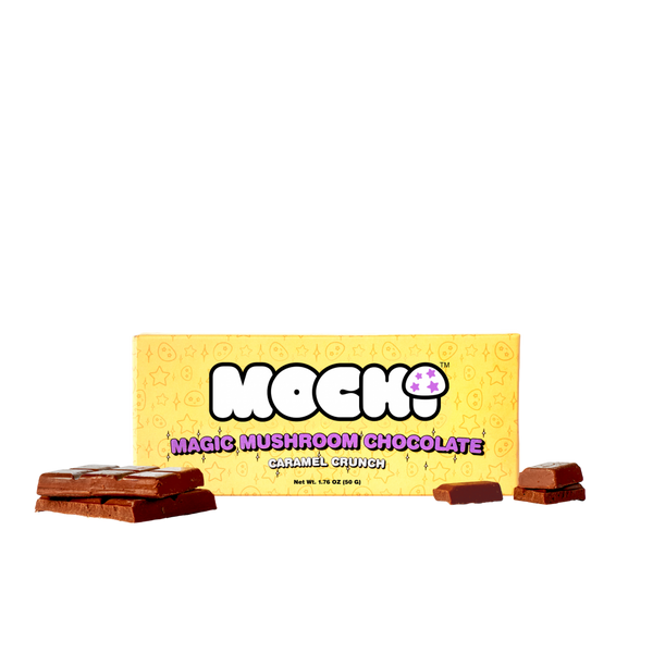 Mochi Magic Mushroom Chocolate Caramel Crunch Mochi Magic Mushroom Chocolate Caramel Crunch