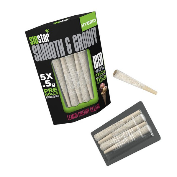 Sinstar THC-A Pre Rolls 0.5G Sinstar THC-A Pre Rolls 0.5G
