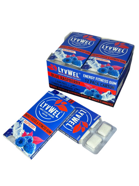 LyvWel Energy, Focus, & Fitness Gum LyvWel Energy, Focus, & Fitness Gum