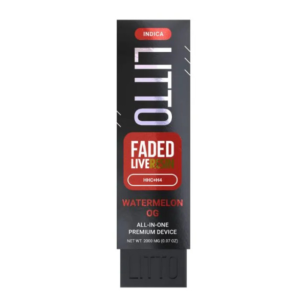 Litto Faded Live Resin Vape 2G Litto Faded Live Resin Vape 2G