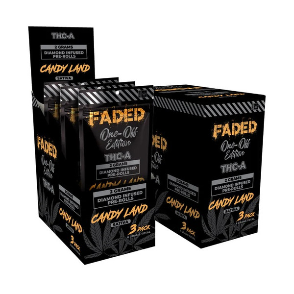Faded One-Off Edition THC-A Pre Rolls Faded One-Off Edition THC-A Pre Rolls