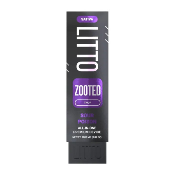 Litto ZOOTED THC-P Disposable Vape 2G Litto ZOOTED THC-P Disposable Vape 2G