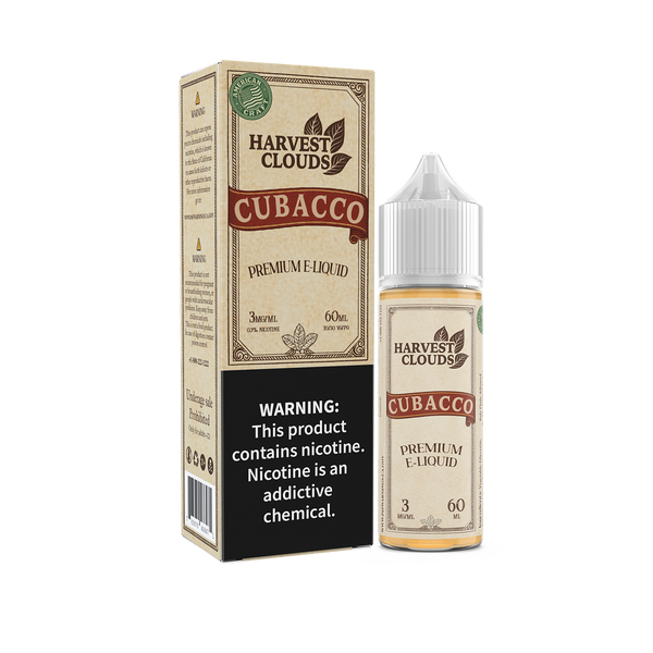 Cubacco E-Liquids By Harvest Clouds Cubacco E-Liquids By Harvest Clouds