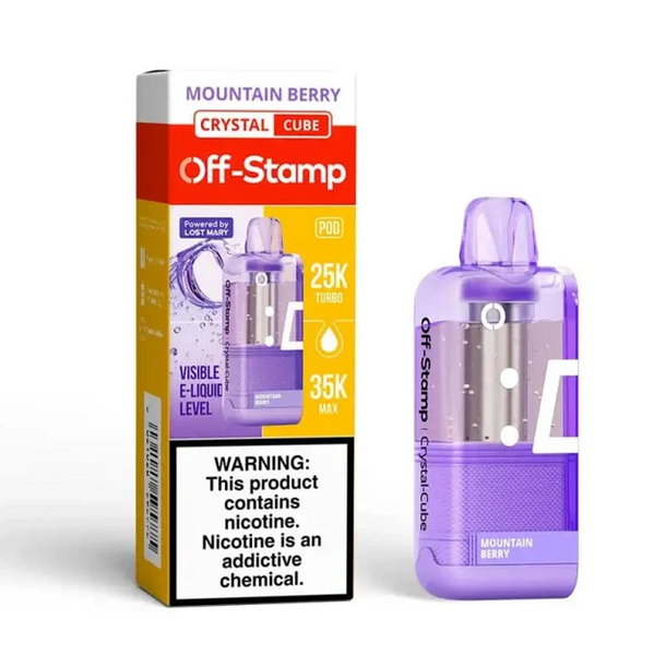 Off Stamp X-Cube Crystal Disposable Pod Off Stamp X-Cube Crystal Disposable Pod