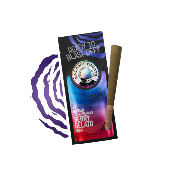 Galaxy Treats THC-A Diamond Infused 1.5g Pre-Rolls Galaxy Treats THC-A Diamond Infused 1.5g Pre-Rolls