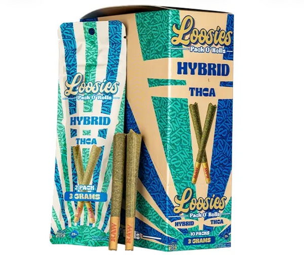 Loosies Pack O' Rolls THCA 3G
