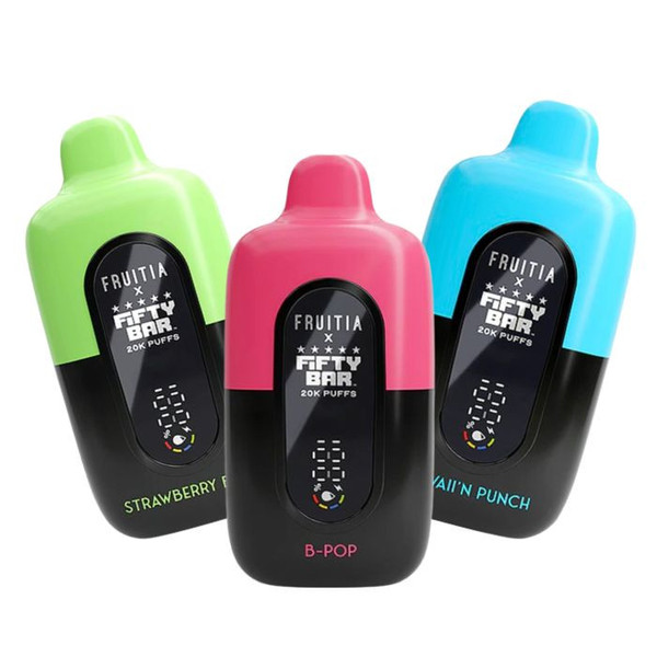 Fruitia x Fifty Bar 20K Vape