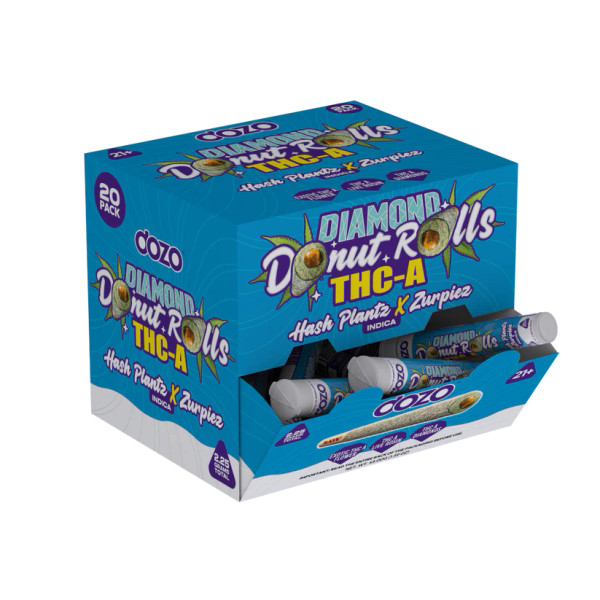 Dozo Diamond Donut THCA Pre Roll 2.25g