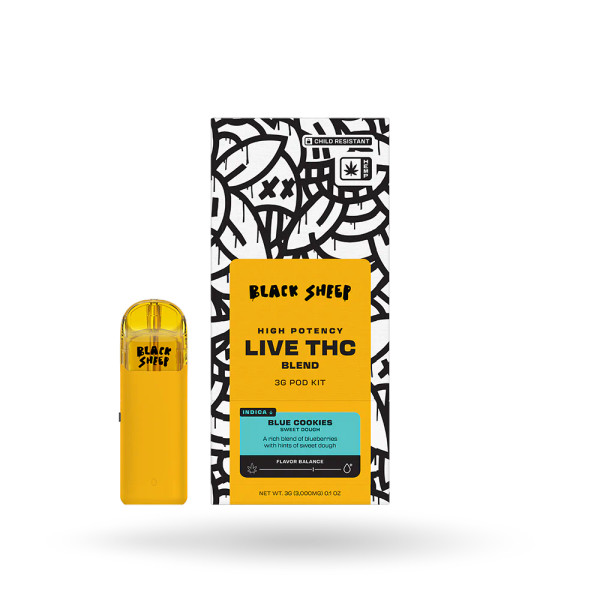Black Sheep Live THC Blend Pod Starter Kit