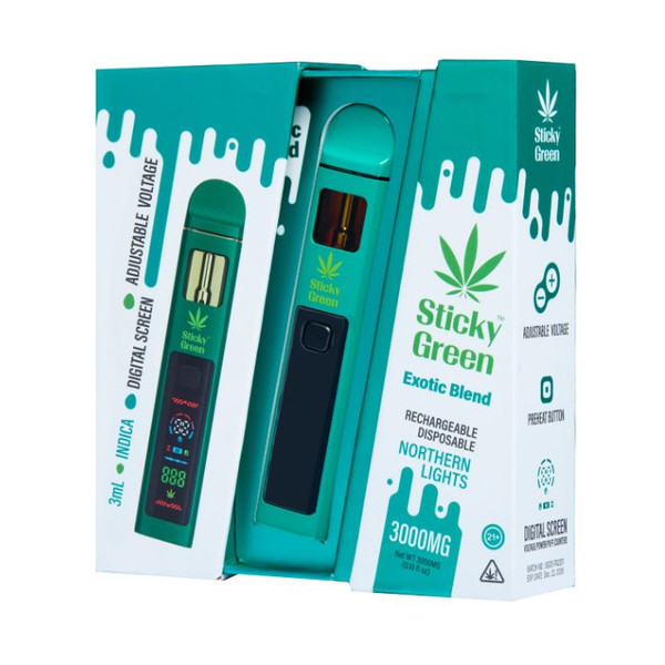 Sticky Green Disposable 3G