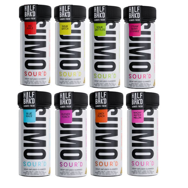 Half Bak’d Sumo SOUR’D Gummies 420mg