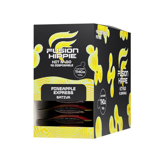 Fusion Hippie Hit N Go THC-A Disposable Vape 1G