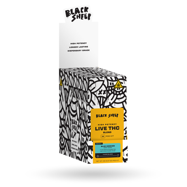 Black Sheep Live THC Blend Pod Starter Kit -2G