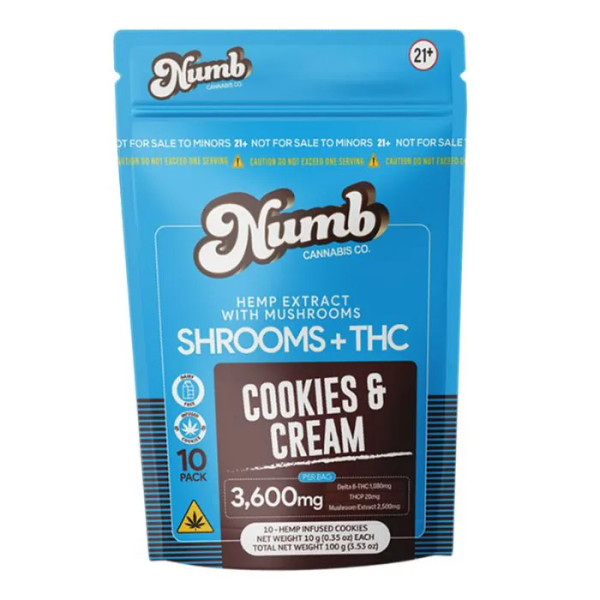 Numb  Shrooms and Hemp Chocolates