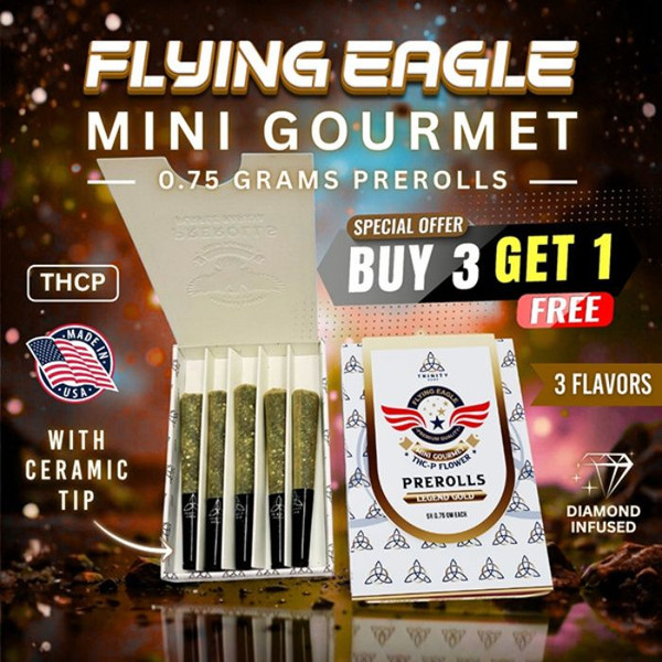 Trinity Flying Eagle Mini Gourmet THC-P Pre-Rolls INTRO PACK