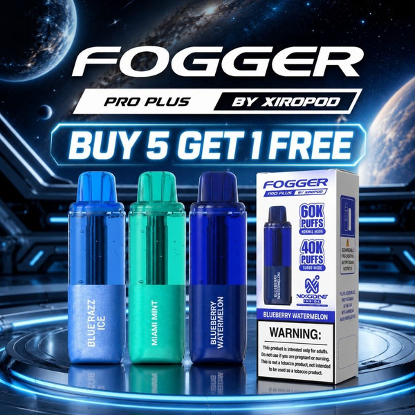 Fogger Pro Plus Nixodine Vape Pod Intro Pack
