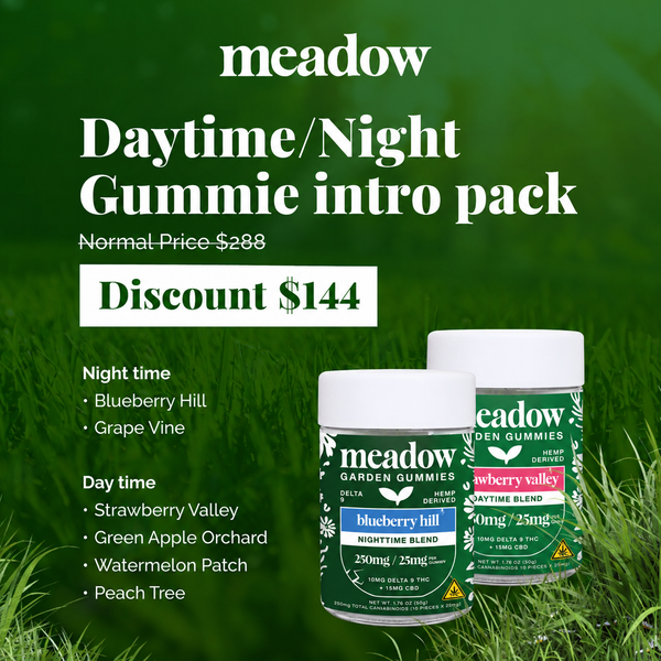 Meadow Daytime - Night Gummies Intro Pack