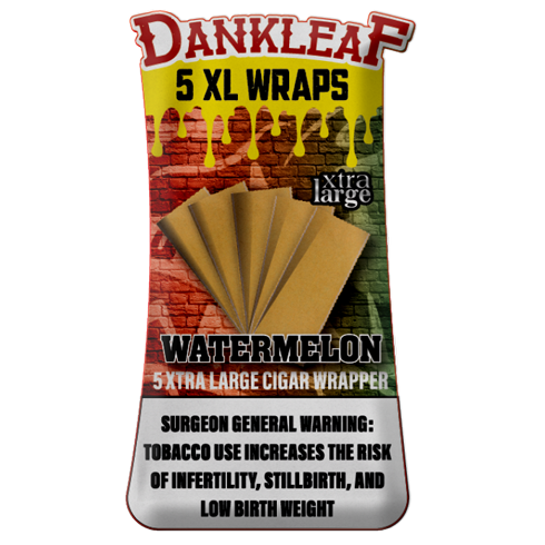 Watermelon Dankleaf 5 XL Wraps