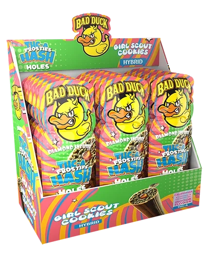 Bad Duck THC-A Frosties Hash Holes