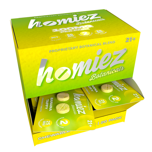 Homiez Cat's Claw Tablets Display