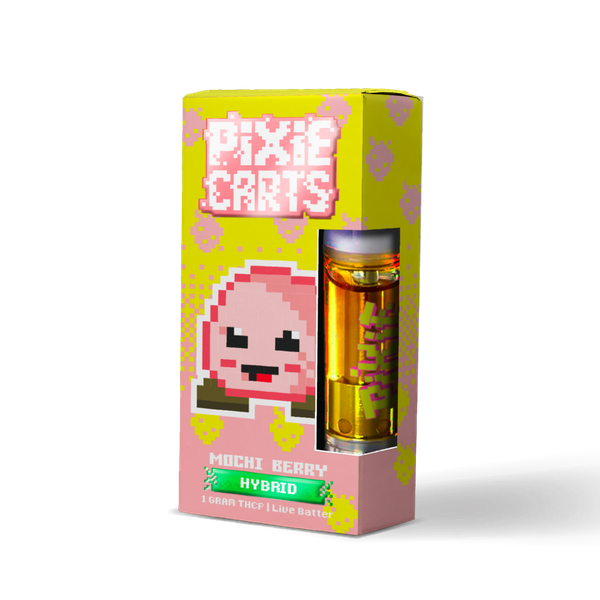 Pixie Carts THCP Live Badder Vape Cartridge 1G