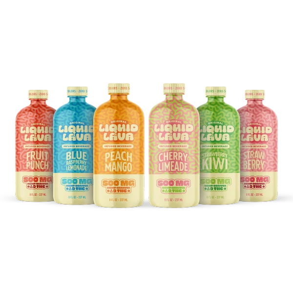 Liquid Lava Bottle Infused Beverage 8oz