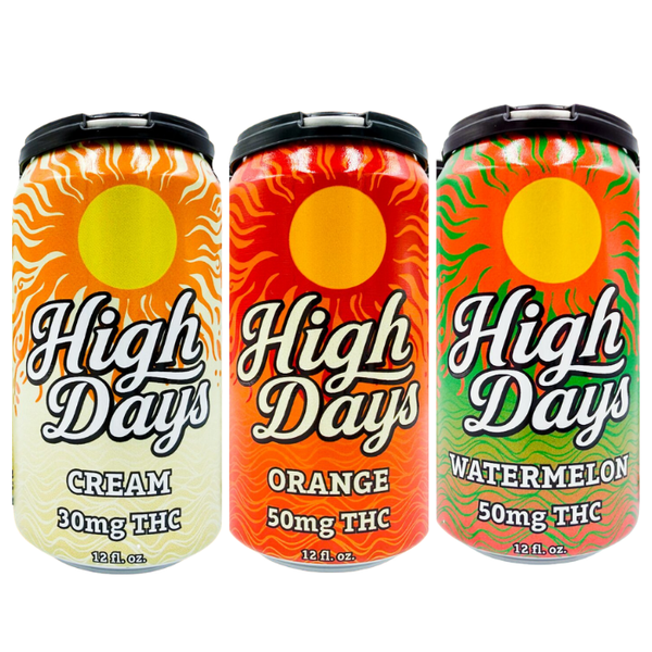 High Days THC Soda Mix Pack