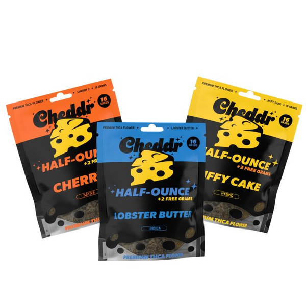 Cheddr THC-A Flower 16G