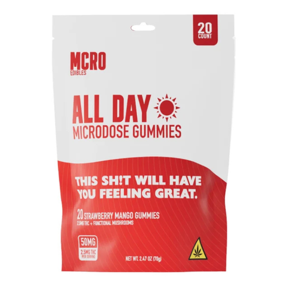 MCRO All Day THC Gummies