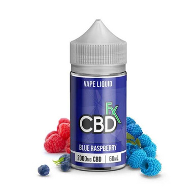 CBDfx Blue Raspberry 60ml CBD Vape Juice | VapeRanger Wholesale