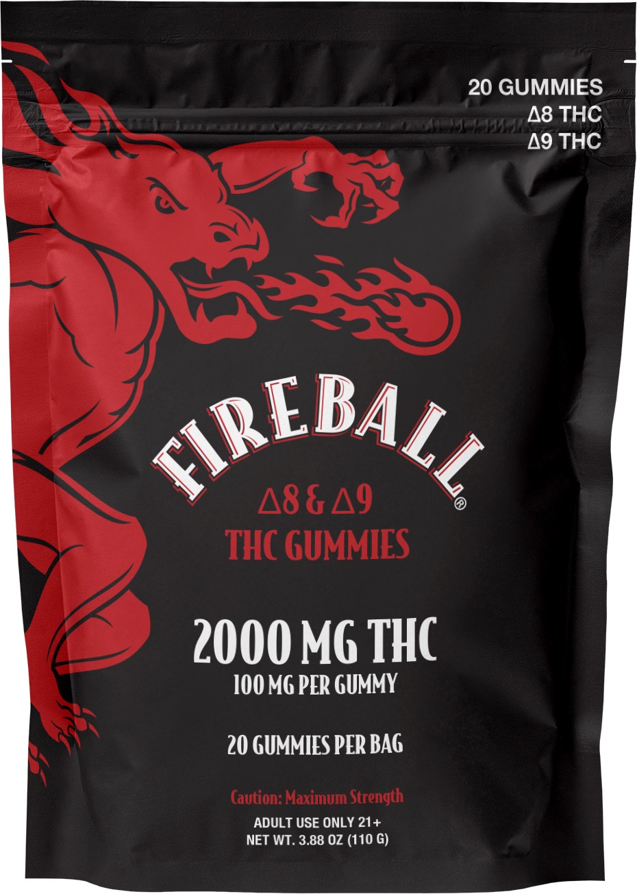 Fireball Gummies Delta 8-9 | VapeRanger Wholesale