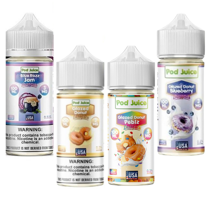 Pod Juice Dessert E-Liquids | Vaperanger Wholesale